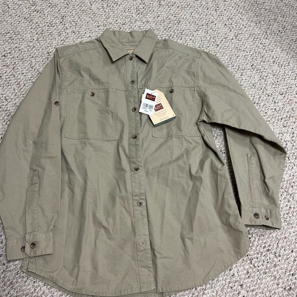 Woolrich Women’s Canvas Button down top Small